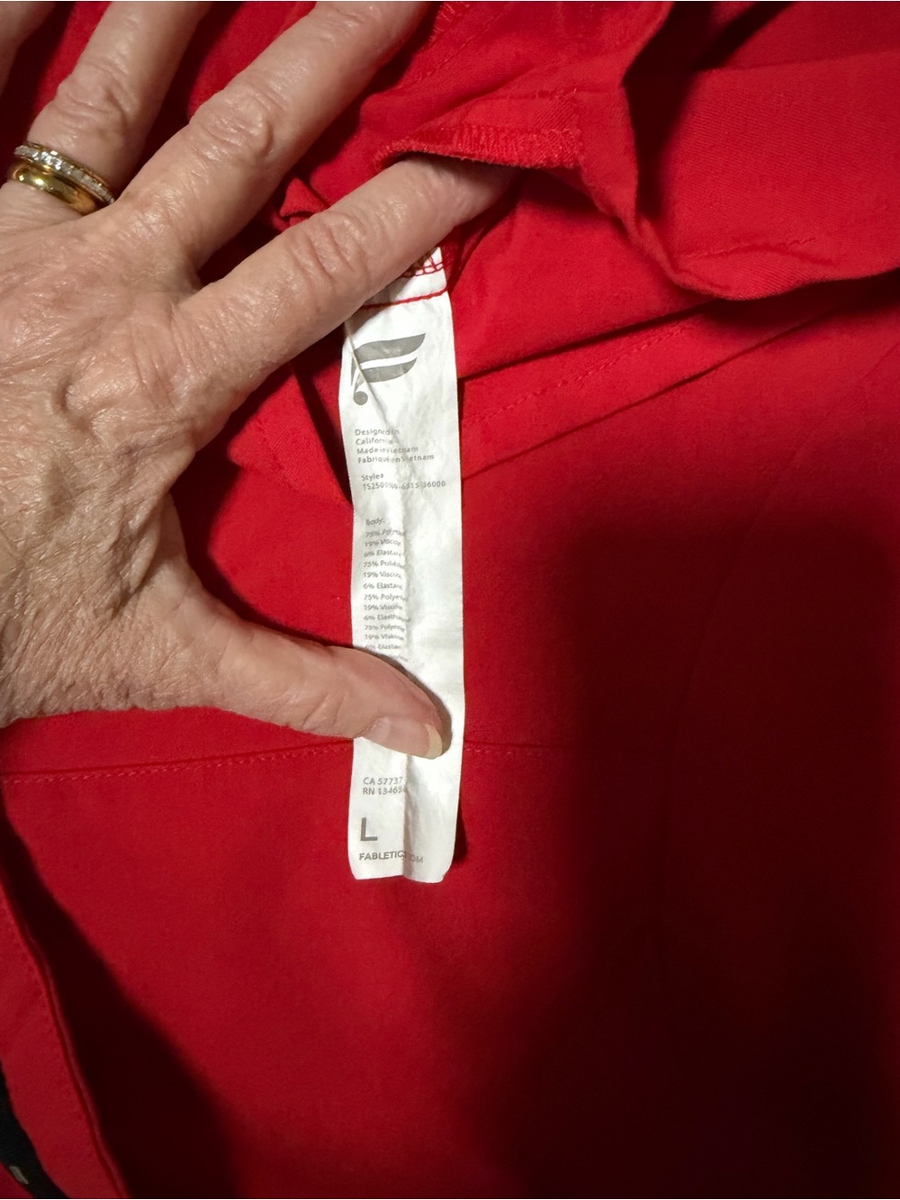 FABLETICS SCRUB TOP - Picture 3 of 4